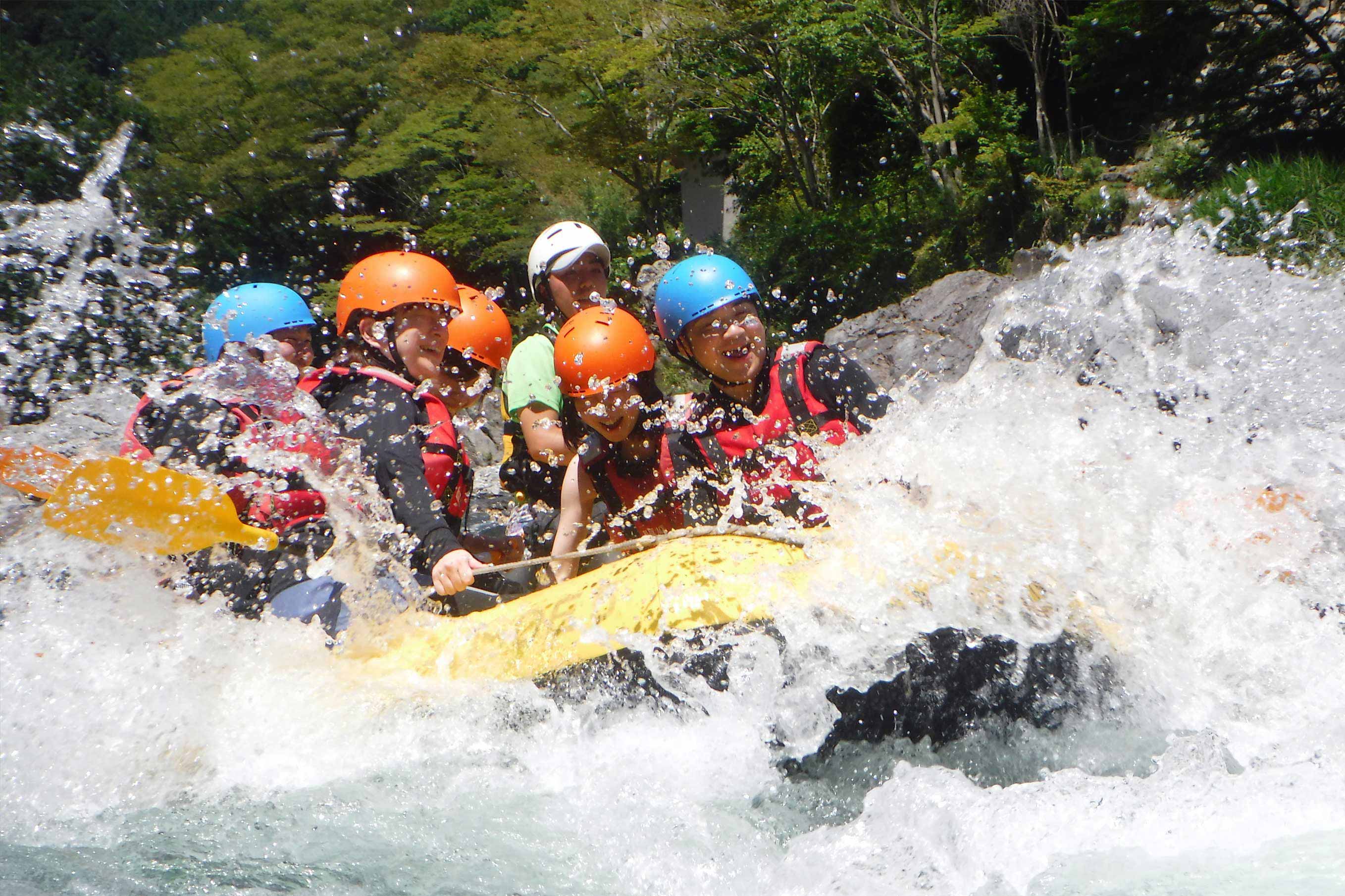 CRUSOE RAFTING in OKUTAMA, TOKYO